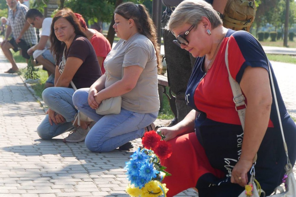 На Нікопольщині сьогодні провели в останню путь 27 річного полеглого Захисника 4 На Нікопольщині сьогодні провели в останню путь 27 річного полеглого Захисника 4