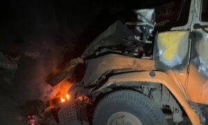 На Нікопольщині пошкоджена пожежна частина, горів автокран, також під ударами ворога були Синельниківський та Камʼянський райони