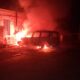 Ворог накрив Нікополь «Градом»: сталися пожежі, пошкоджено приватну оселю, також під ударами були район, Синельниківщина та Криворіжжя (фото)