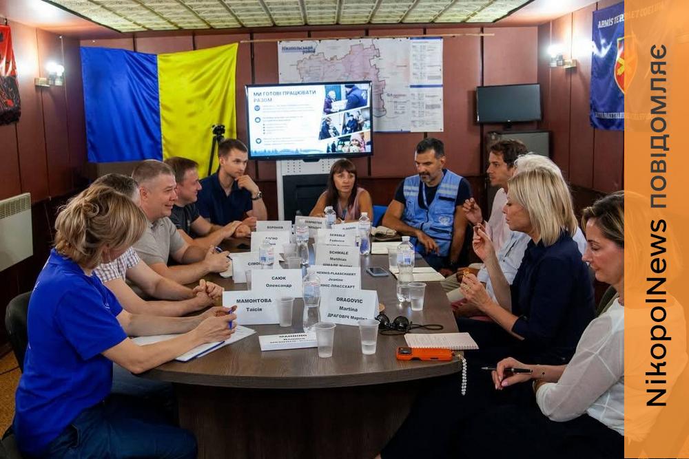 Представники ООН відвідали Нікопольський район: говорили про захист цивільних, зимові виклики та підтримку громад (фото)