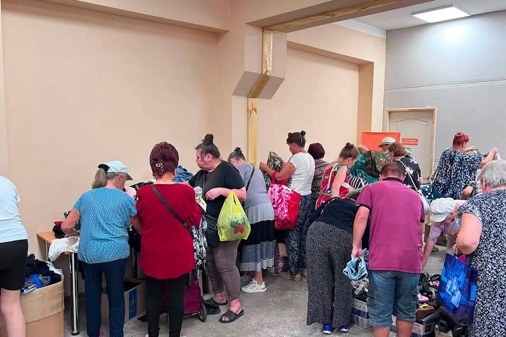 У Нікополі можна безкоштовно взяти одяг 1 У Нікополі можна безкоштовно взяти одяг 1