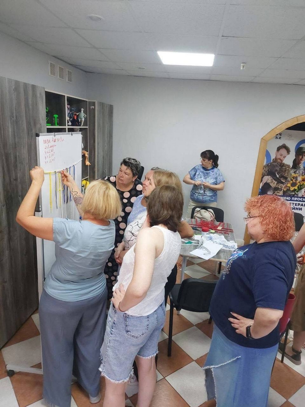 У Нікополі провели арттерапевтичний майстер клас4 У Нікополі провели арттерапевтичний майстер клас4