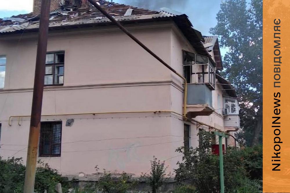 У Нікополі та районі через атаки FPV-дронів, БпЛА та артилерії поранено 4 людей, є руйнування - поліція (фото)