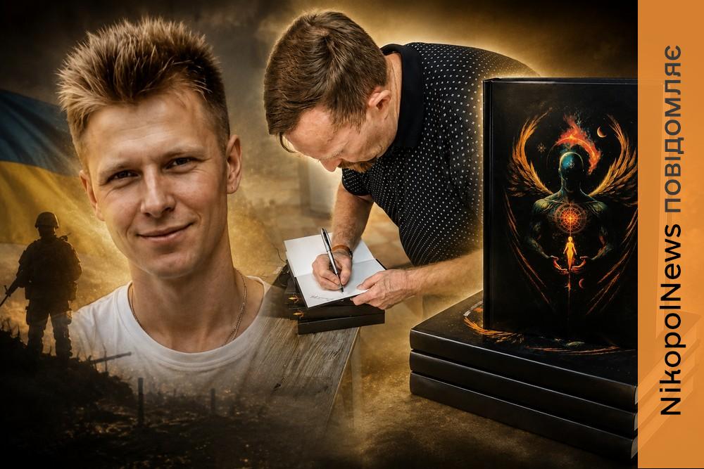 Рукопис знайшли серед речей полеглого на війні сина: у Нікополі презентували роман Якова Селянінова