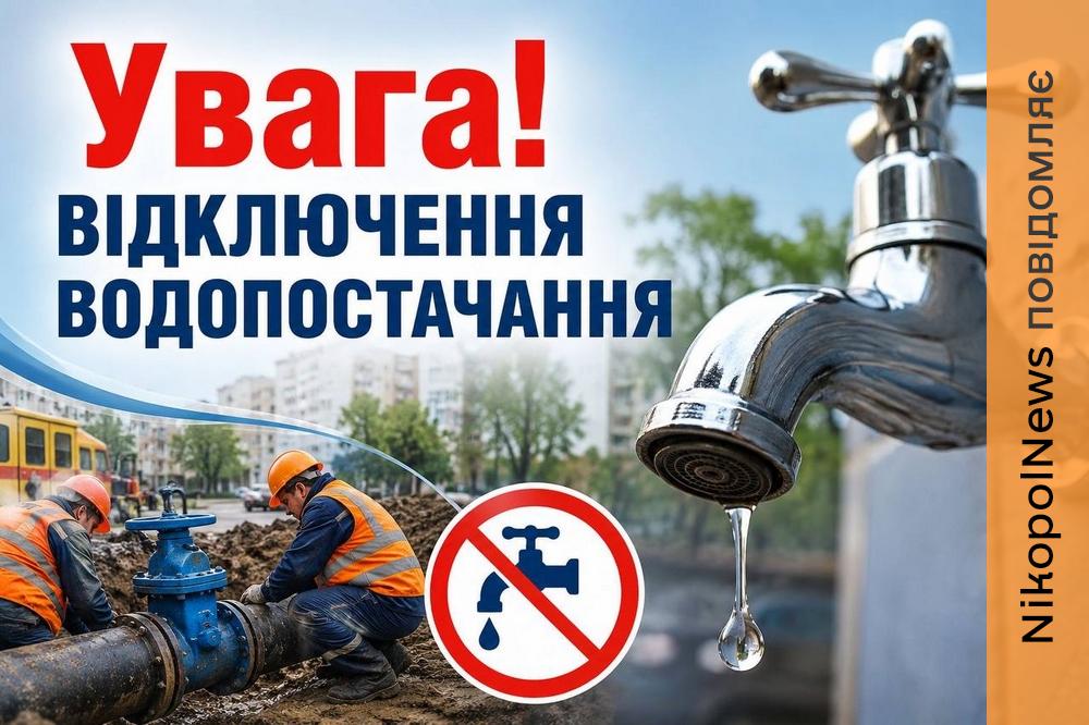 Попередили про відключення води у Марганці 1 серпня: адреси