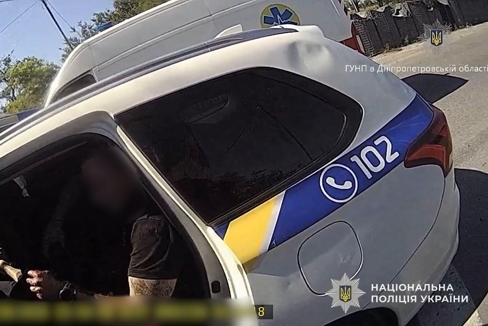 Патрульні Нікопольщини евакуювали поранених Патрульні Нікопольщини евакуювали поранених