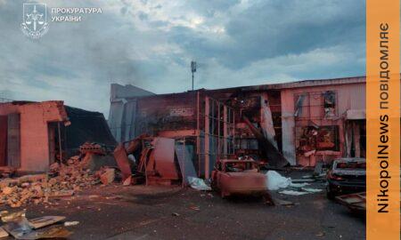 Багато поранених через удар по торгівельному комплексу у Павлограді, постраждалі на Нікопольщині і Синельниківщині – подробиці про ворожі атаки від прокуратури