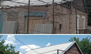 У Нікополі відновлюють будинки після обстрілів: ремонт завершили ще на кількох оселях (фото)