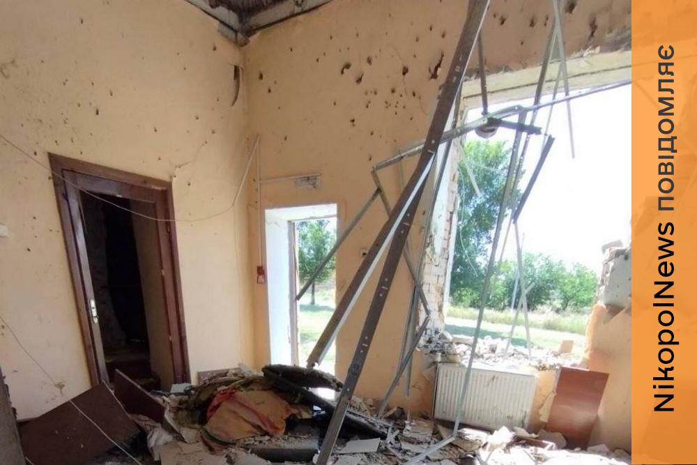 Сталися пожежі, є руйнування: ворог бив по Нікопольському, Синельниківському та Павлоградському районах