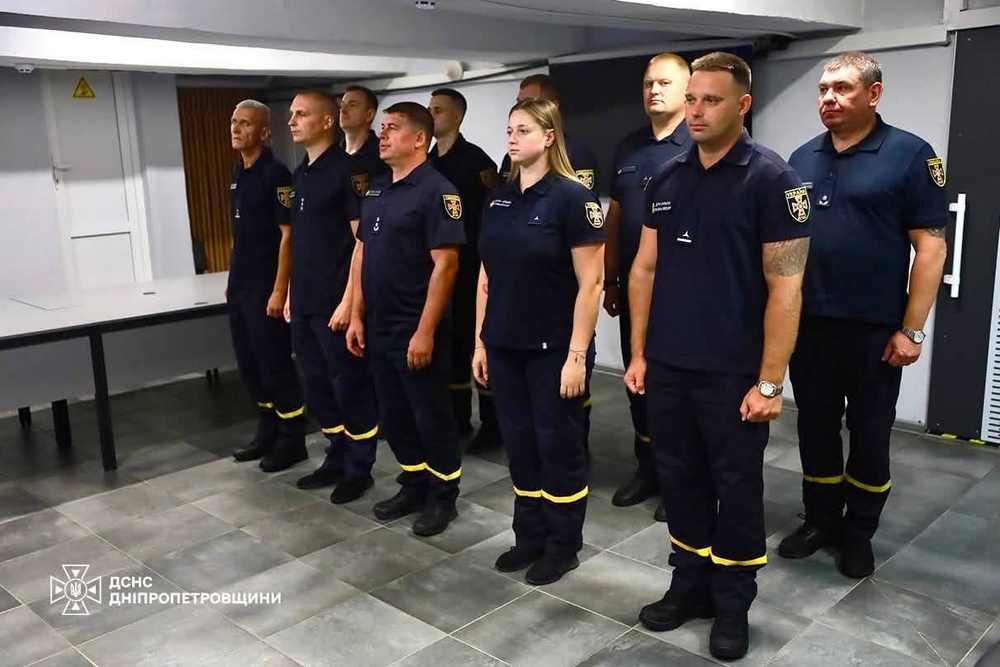 рятувальників Дніпропетровщини отримали нагороди1