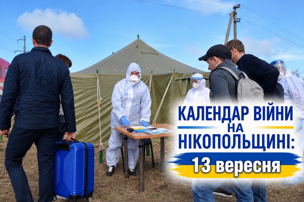 Календар війни на Нікопольщині: 13 вересня (оновлюється)