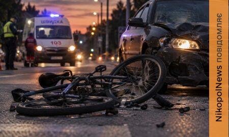 У Нікополі водій Hyundai на швидкості 100 км/год збив велосипедиста: суд виніс вирок