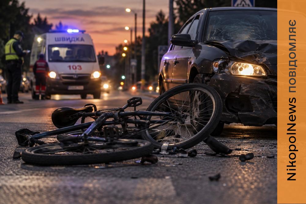 У Нікополі водій Hyundai на швидкості 100 км/год збив велосипедиста: суд виніс вирок
