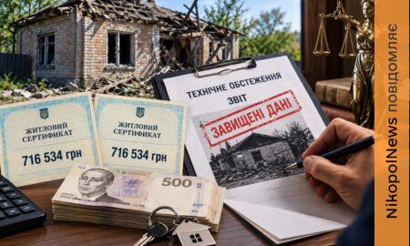 Експерт за 9800 гривень зробив фальшивий звіт про нібито знищений будинок у Нікополі: який вирок виніс суд