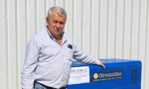 Мирівська громада отримала дизельний генератор від благодійників