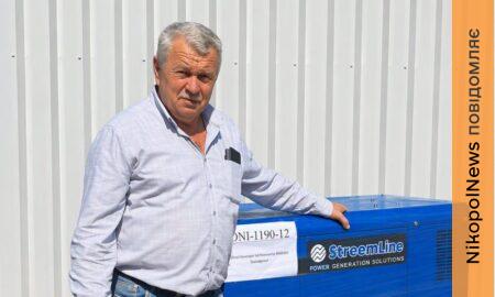 Мирівська громада отримала дизельний генератор від благодійників