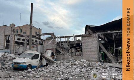 Вбитий та 5 поранених: ворог атакував Нікопольщину, Дніпро, Камʼянський та Синельниківський райони- поліція (фото)