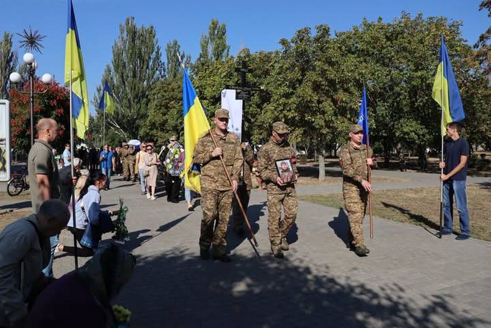 Нікопольщина провела в останню путь полеглого Захисника2