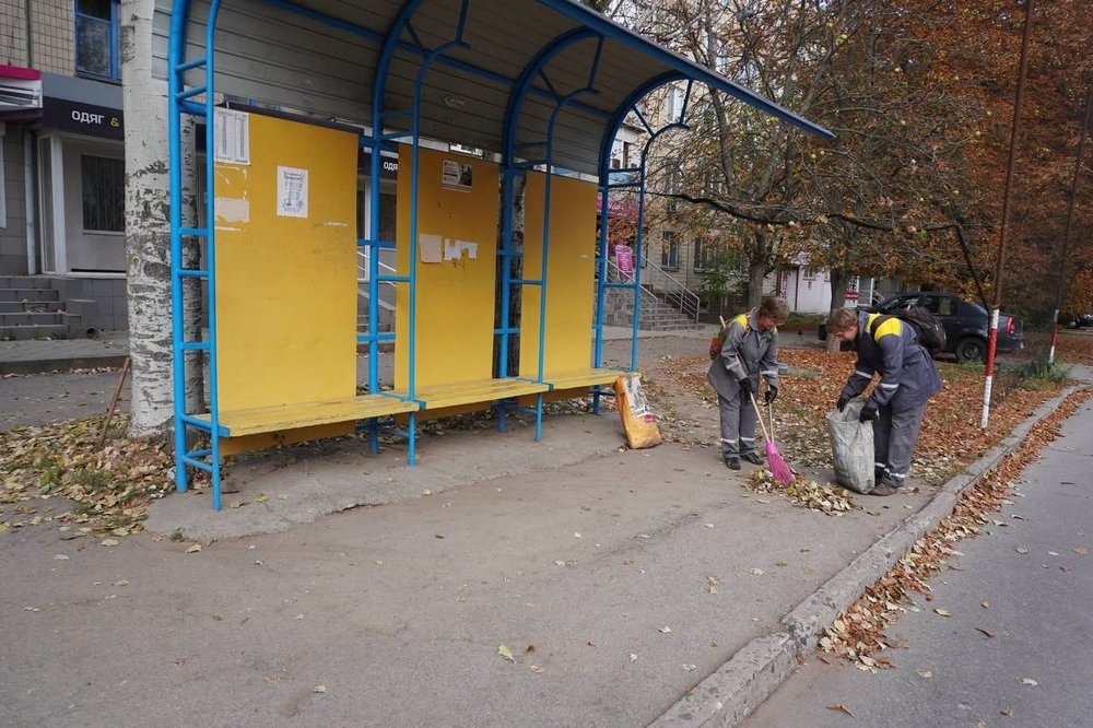 У Нікополі тривають роботи з благоустрою6 У Нікополі тривають роботи з благоустрою6