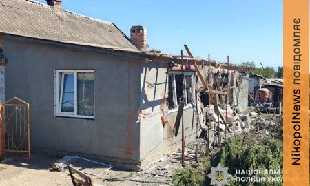 У Нікополі 4 постраждалих, пошкоджені супермаркет і підприємство, також є 2 поранених у Дніпровському районі, ворог вдарив по дитсадку на Криворіжжі — поліція (фото)