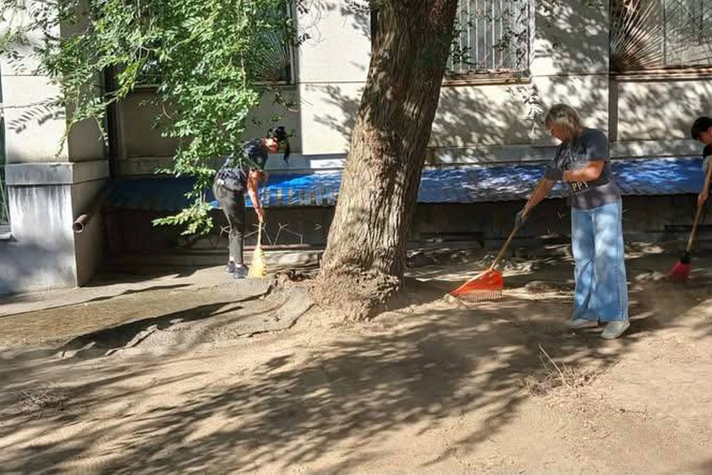 У Покрові прибирали вулиці, парки та громадські простори10