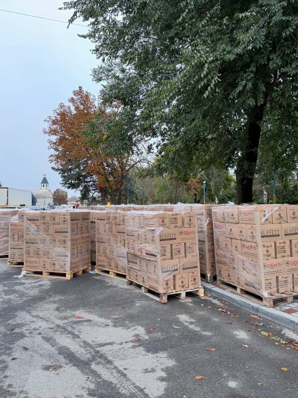 У Томаківці сьогодні роздали продуктові набори місцевим мешканцям та ВПО (фото, відео) (7) У Томаківці сьогодні роздали продуктові набори місцевим мешканцям та ВПО (фото, відео) (7)