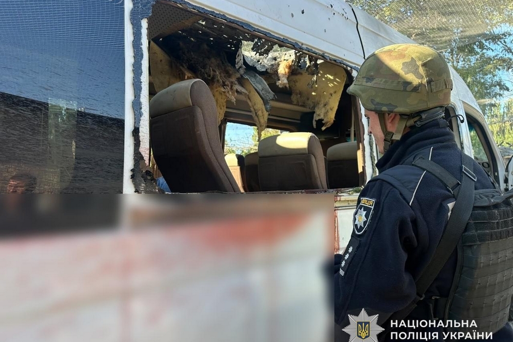 Ворог завдав удару по рейсовому автобусу на Нікопольщині5