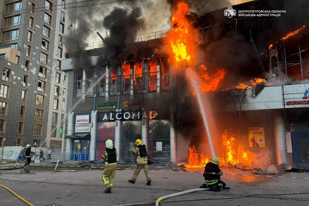Ворог знову атакував Дніпро2 Ворог знову атакував Дніпро2