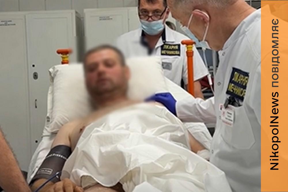 З відірваною ногою, стікаючи кров’ю,