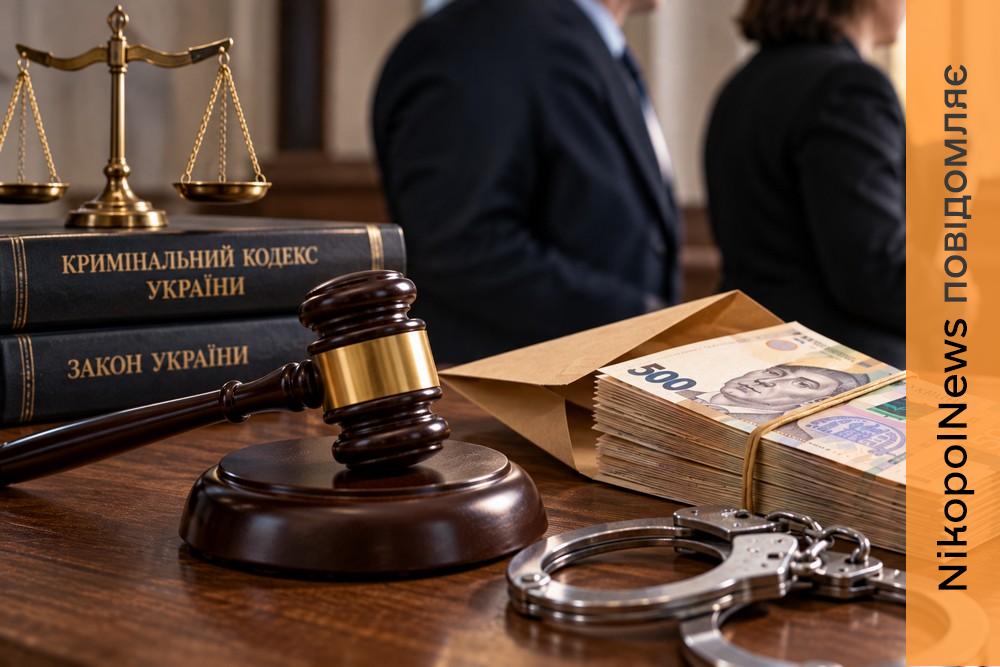 Деталі гучної справи: у Нікополі засудили двох посадовців міськради Марганця за хабар у 46 тисяч гривень, справу розглядали майже 10 років