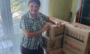У Марганецькій громаді за тиждень видали 720 продуктових наборів від благодійників (фото)