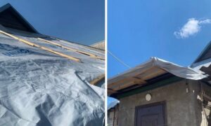«Допомога нікопольцям залишається пріоритетом»: у Нікополі продовжують ремонтувати пошкоджене житло (фото)