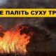 Жителям Марганецької громади нагадали про заборону спалювання листя та сухої рослинності