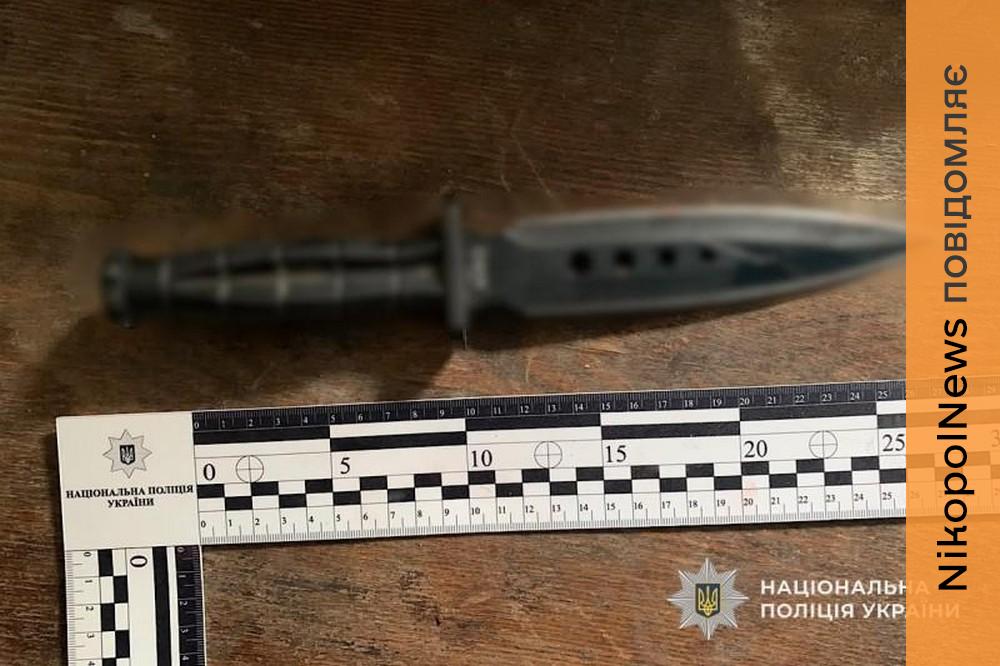 Господар підрізав незваного гостя на Нікопольщині: затримано 51-річного нападника