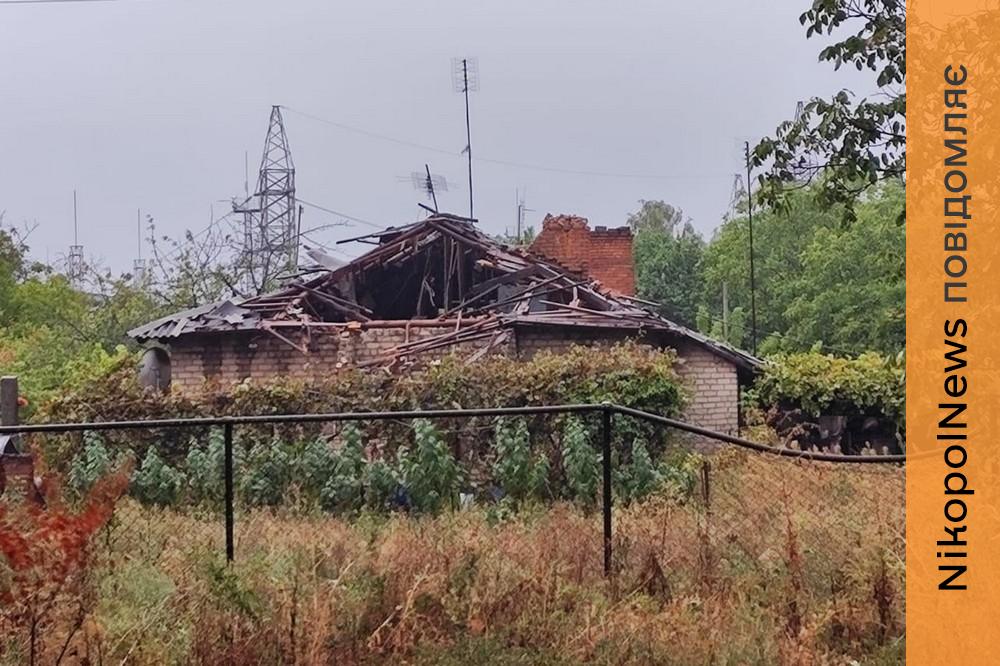 У Нікополі понівечено газогін і будинок, лікарню і підприємство побито на Павлоградщині – понад 10 разів ворог атакував три райони області