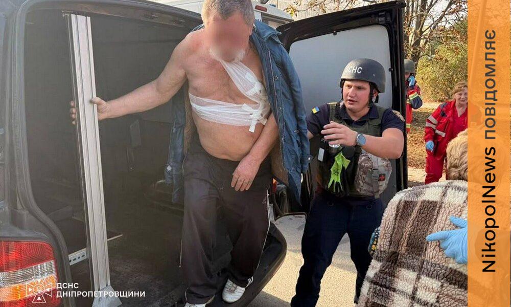 Систематичні ворожі обстріли Нікопольського та Синельниківського районів Дніпропетровщини