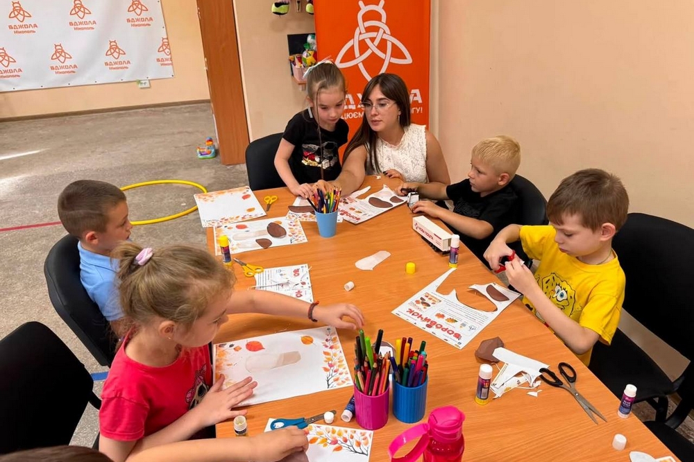 у Нікополі провели заняття для дітей1 у Нікополі провели заняття для дітей1