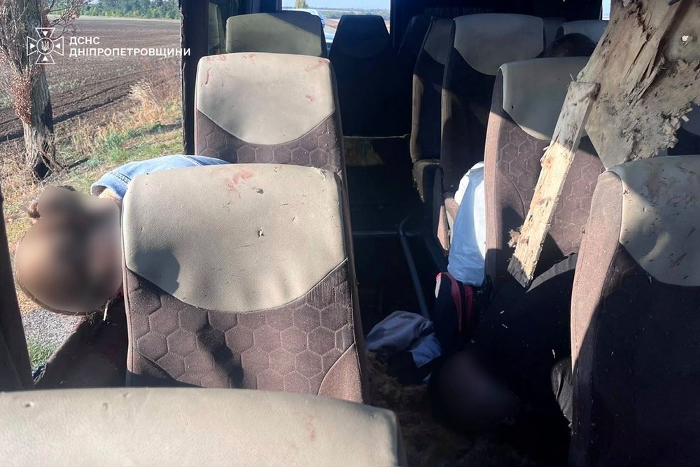 удар по маршрутці на Нікопольщині (4)