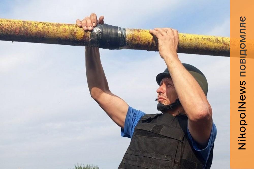 Майже 97% виїздів – на Нікопольщині і Синельниківщині: 3095 родин Дніпропетровщини знову отримали газ після обстрілів