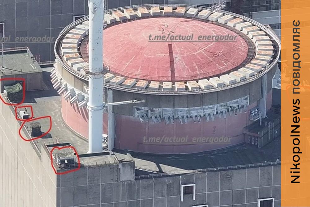Вогневі точки, антени РЕБ, недобиті вояки, сотні метрів колючого дроту: ось, як виглядає дах ЗАЕС, а сліпе МАГАТЕ не бачить (фото)