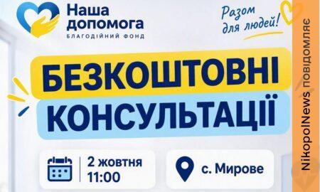 Безкоштовні медичні консультації у Мирівській громаді 2 жовтня: як отримати допомогу