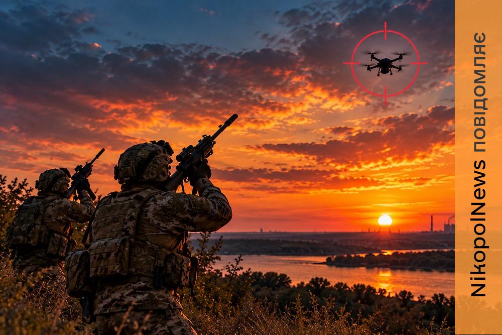 Стало відомо, скільки FPV-дронів збили над Нікопольщиною за тиждень