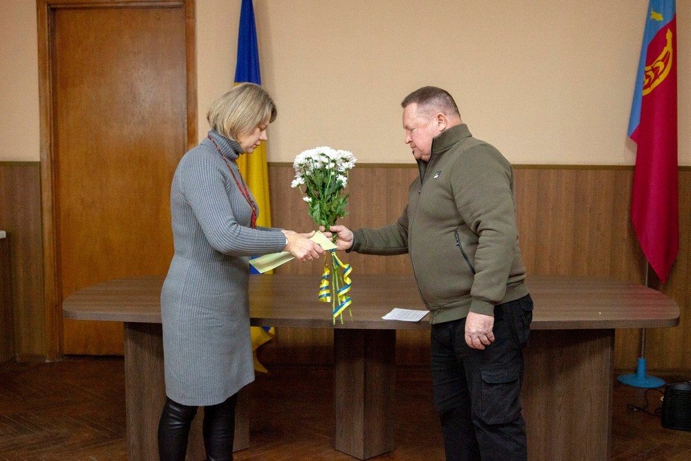 Відзнаку вручили дружині Героя Завидовській Євгенії Леонідівні 7 січня 2026 року. Відзнаку вручили дружині Героя Завидовській Євгенії Леонідівні 7 січня 2026 року.