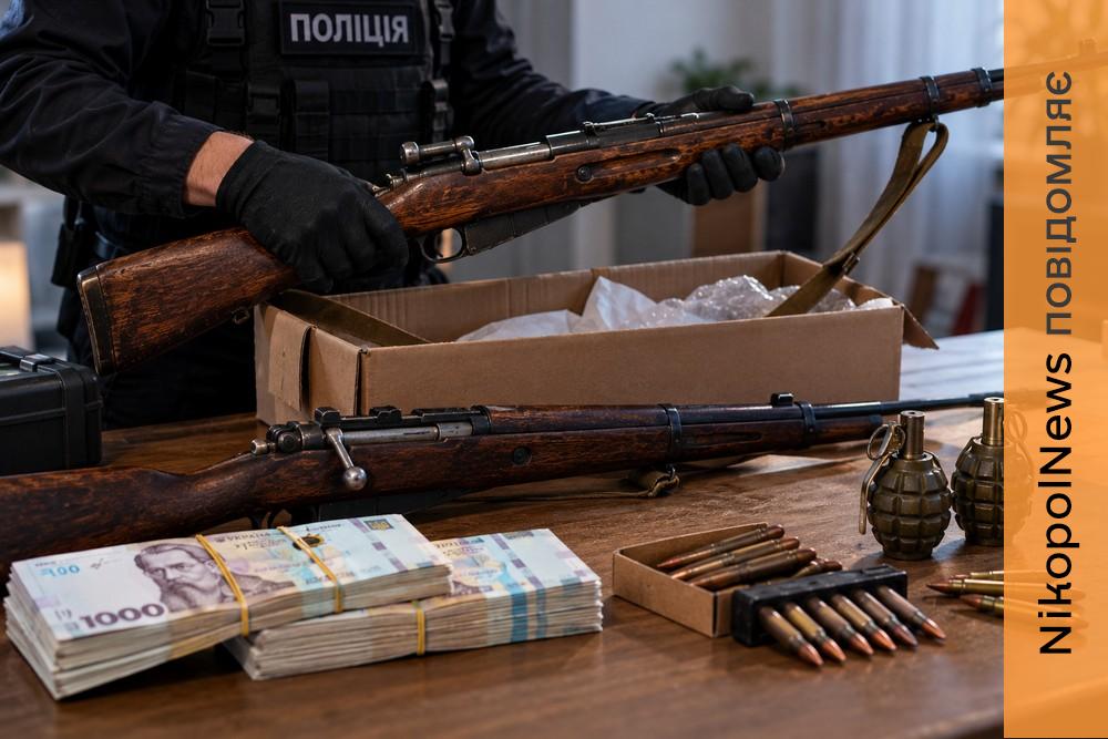 У Нікополі чоловік продав гвинтівку Мосіна і відправив поштою, а також зберігав гранати: яке покарання призначив суд