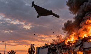 Постраждала дитина, загорівся магазин: ворог вдарив безпілотником по Павлограду