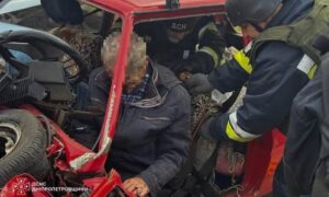 Смертельна ДТП на Нікопольщині: 2 загиблих та один постраждалий — ДСНС (фото)