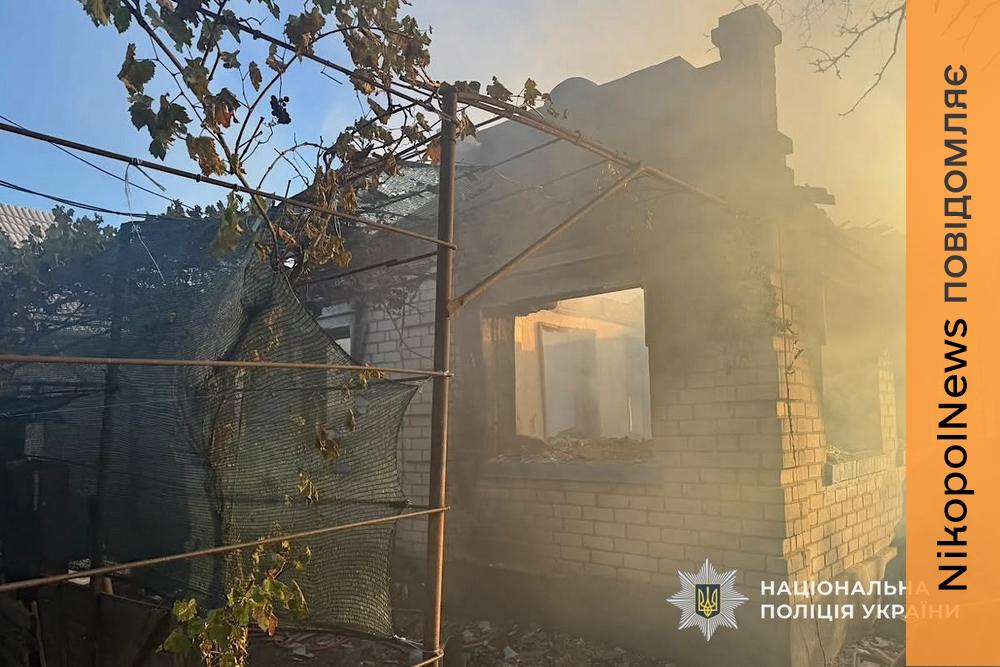 На Нікопольщині FPV-дрон влучив у приватний будинок, постраждав чоловік, 8 поранених у Павлограді - поліція (фото)