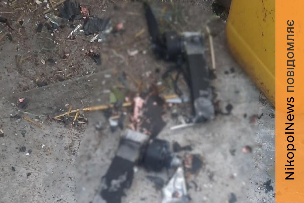 Нерозірвані боєприпаси та уламки дронів: мешканців Нікопольщини попередили про небезпеку після обстрілів (фото)