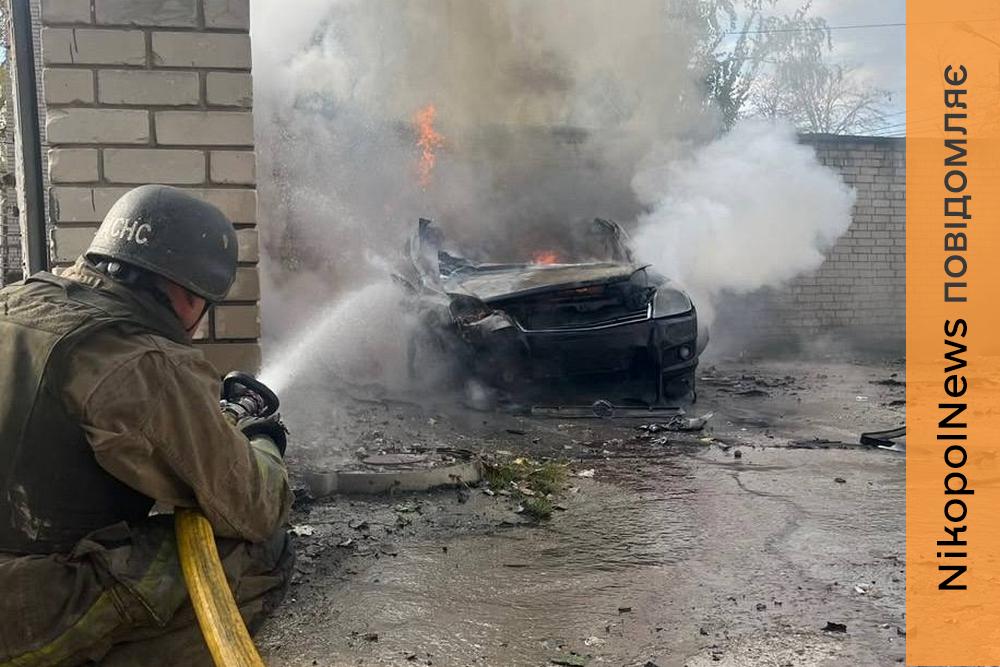 У Нікополі і районі пошкоджені підприємство та інфраструктура, ворог атакував «Бандеролями» Дніпровський район, під ударами були також Криворіжжя та Павлоградщина (фото)
