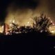 У Нікополі горів будинок, постраждали 3 людей на Синельниківщині також атаковано Павлоградський, Кам’янський та Дніпровський райони (фото)